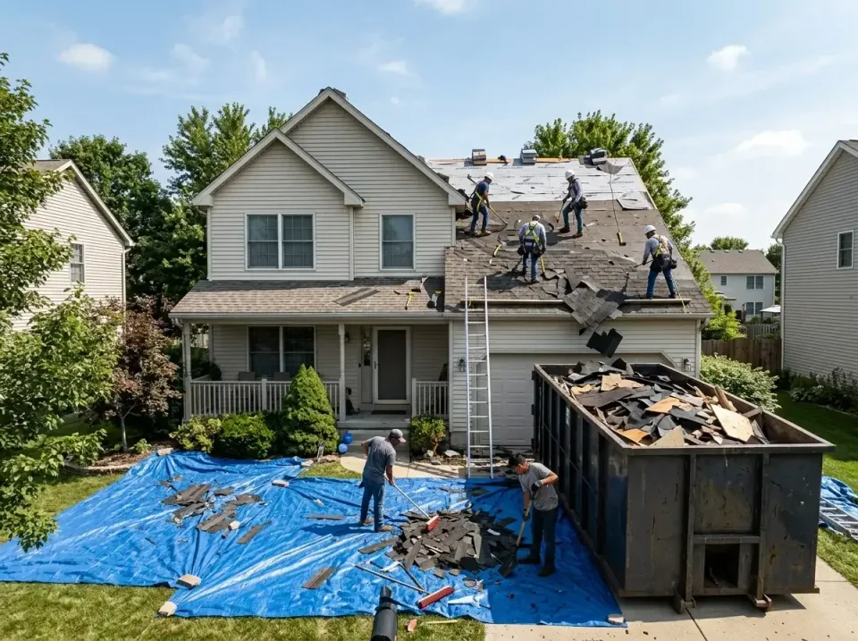 roof-replacement-debris-remova-004 — frequently asked questions, Cheapest Dumpster Rentals in Dixon, IL